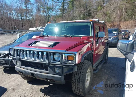 2003 Hummer H2 z USA, uszkodzony, nr VIN 5GRGN23U23H118677